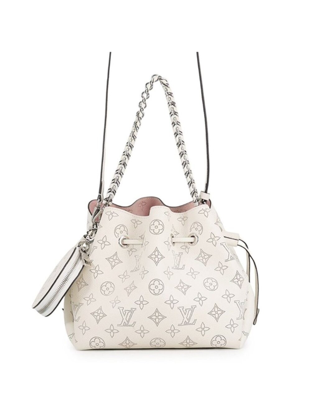Louis Vuitton Shoulder Bag Monogram Mahina Bella 2-Way